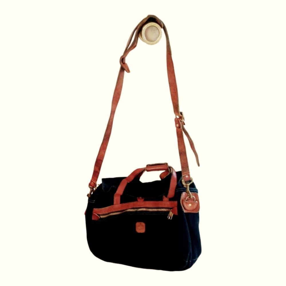 RARE Filson Lucky Brand Japanese Selvedge Denim Satchel Briefcase Bag NEW 2011